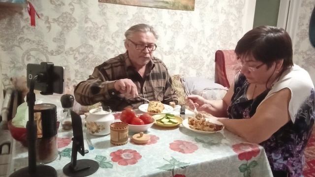 На ПЕНСИИ в ДЕРЕВНЕ. УЖИН просто объедение