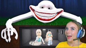 СТРОЮ БУНКЕР, ЧТОБЫ ЗАЩИТИТЬ МАЛЫША АЛЁНУ ОТ МОНСТРОВ в ROBLOX!