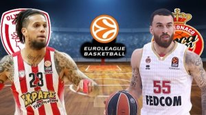 БАСКЕТБОЛ ЕВРОЛИГА 1/4 ФИНАЛА. ОЛИМПИАКОС - МОНАКО.  ТЕКСТОВАЯ ОНЛАЙН ТРАНСЛЯЦИЯ