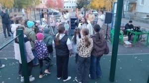 Торжественное открытие площадки, развлекательная программа