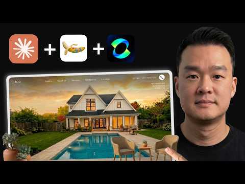 Лучший способ создать сайт: Claude + Nano Banana 2 + Kling 3!