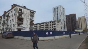 Подготовка к сносу пятиэтажек по программе реновации на востоке столицы (апрель 2026)