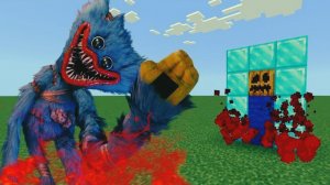 КРАСНЫЙ ДЫМ, ХАГГИ ВАГГИ в Майнкрафте