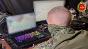 Боевая работа расчета БПЛА «Суперкам» ГрВ «Центр»