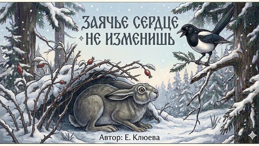 Заячье сердце не изменишь.