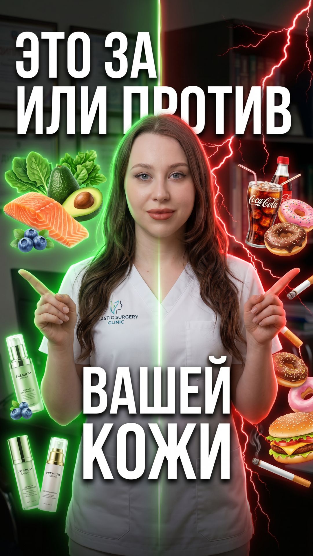 Лосось и ботокс — за вас 👇