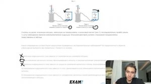 Учитель на уроке используя катушку замкнутую на гальванометр и полосовой магнит - 26378