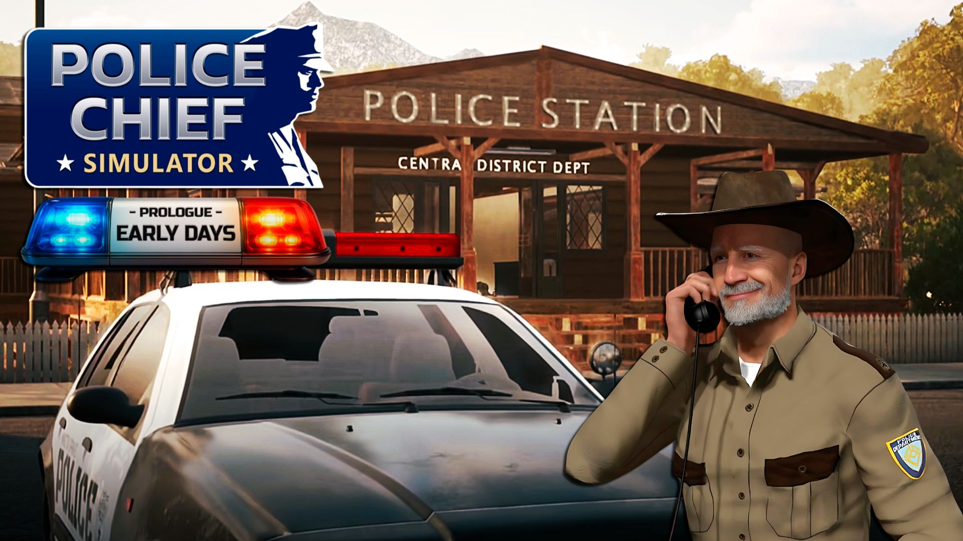 ВОССТАНАВЛИВАЕМ ПОЛИЦЕЙСКИЙ УЧАСТОК | Police Chief Simulator: Prologue - Early Days