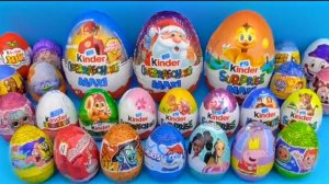 АСМР РАСПАКОВКА Киндер Сюрприз Шоколадные яйца 20 шт🥰звуки АСМР для вашего удовольствия 😍