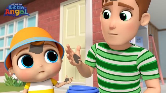 Мы В Машине - Песенка Про Безопасность | Развивающие Мультики Для Детей | Little Angel Русский