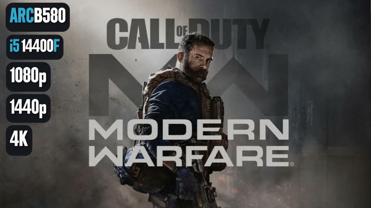 Call Of Duty Modern Warfare (Reboot) | Arc B580 | I5 14400F | 1080p, 1440p, 4K