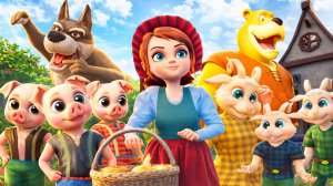 🐻 РУССКИЕ НАРОДНЫЕ СКАЗКИ🐻🐻🐻Сказки про медведя и других🦊🐺🐰 Сборник мультфильмов для малышей ✨