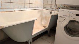 Чугунная ванна с вырезом