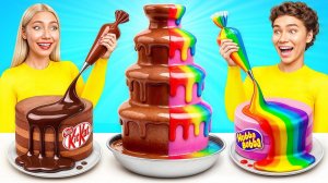 Шоколадный Фонтан Челлендж # Съедобная Битва c Bubba DO Challenge