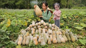 Мы собрали ТОННЫ тыквы, чтобы испечь из нее пироги и продать на рынке!