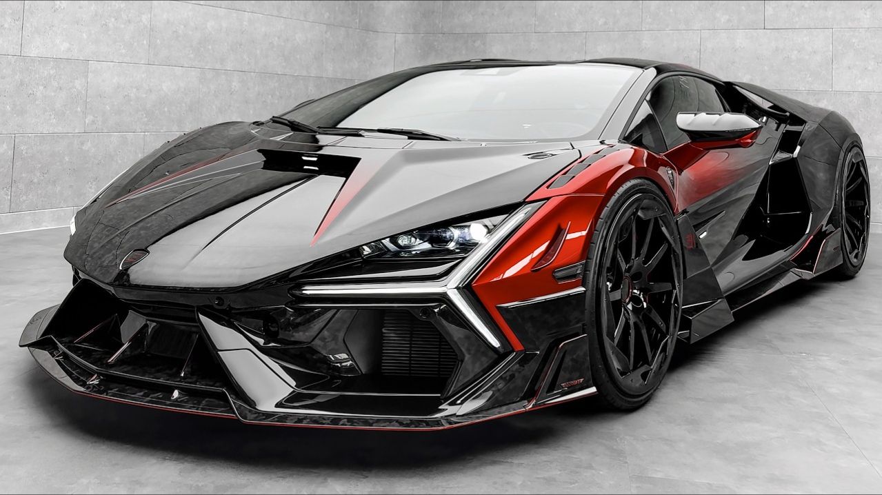 Lamborghini Revuelto 2026 от MANSORY — звук, интерьер и экстерьер.