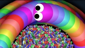 Slither.io Более 200 000 очков в эпическом игровом процессе Slitherio от A.I.