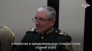 Двусторонняя встреча Министра обороны РФ с представителем военного руководства Ирана