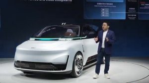 Компания Geely представила прототип первого в Китае роботакси Eva Cab