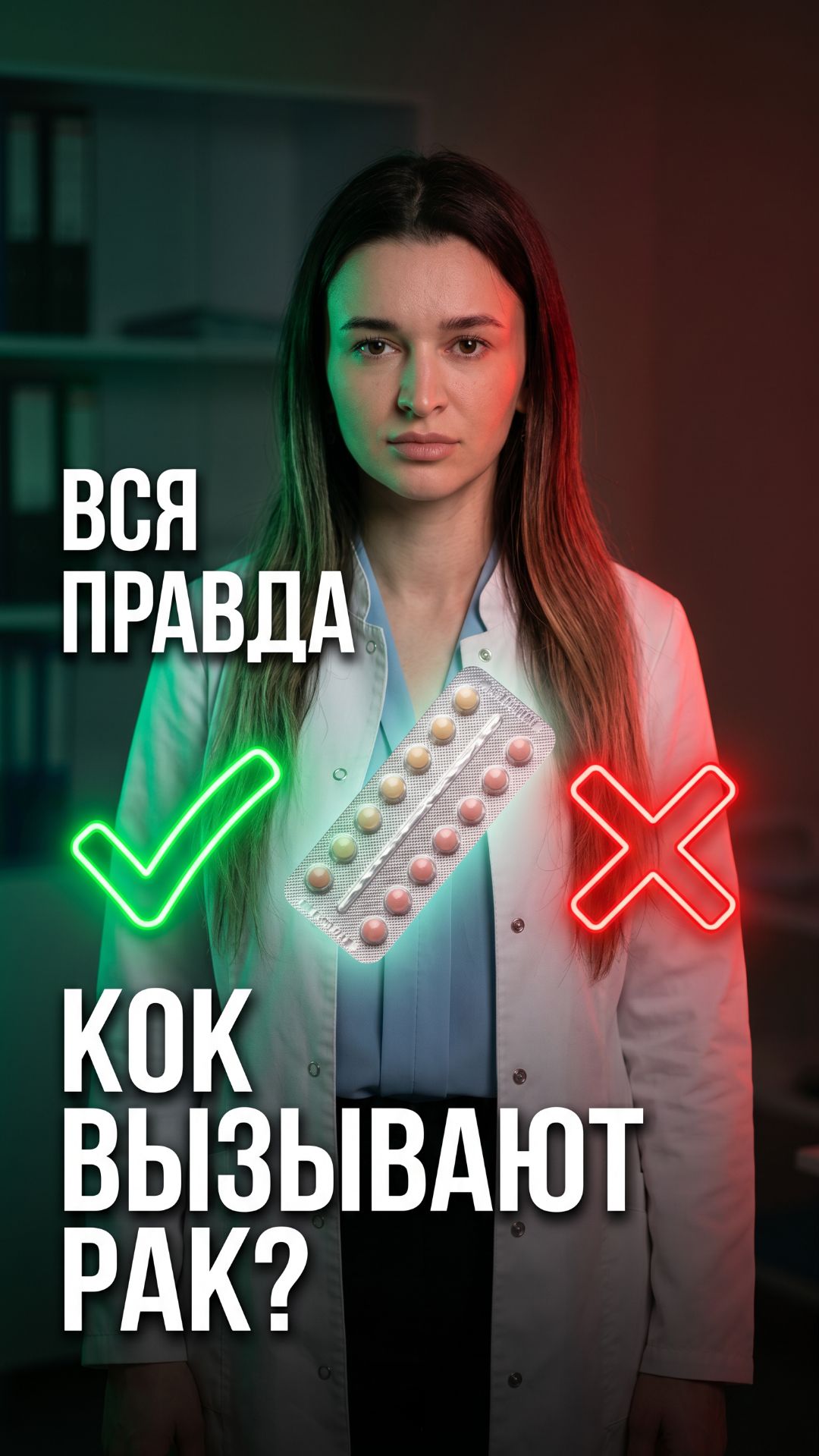 🩺 КОК и побочные эффекты: тромбоз, бесплодие, рак — разбор гинеколога с цифрами