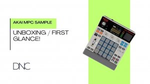 AKAI MPC Sample | Unboxing/First Glance