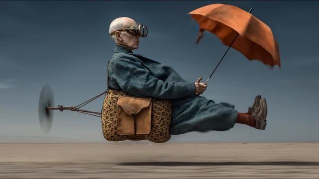 172. Сюрреалистическое музыкальное видео с ии  Flying Machines-Я парю высоко - Келли Бош 4K