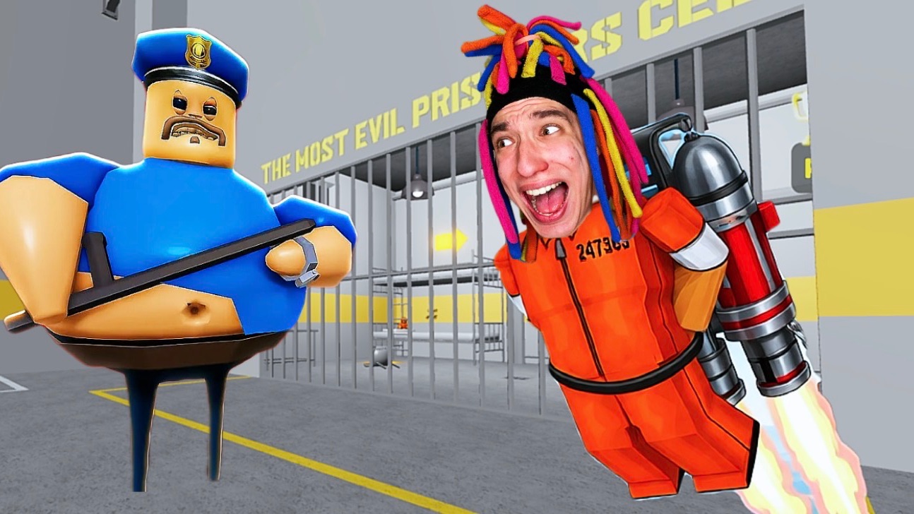 КИТАЙКА И ПОБЕГ ИЗ ТЮРЬМЫ ОХРАННИКА БАРРИ С ДЖЕТПАКОМ!