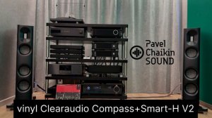 TEST 6.9 vinyl Clearaudio Compass+Smart-H V2