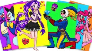 ПРОТОТИП СДЕЛАЛ ПРЕДЛОЖЕНИЕ ЛИЛИ?! 💍 ОНА СКАЗАЛА ДА?! / DIY СТИКЕР-КНИЖКА