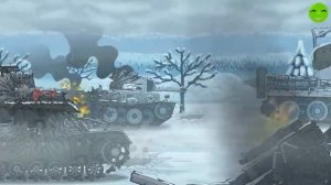 BATTLE OF MEGA TANKS! RATTE, KARL-44 and KV-44 in the Hell of Armor - Cartoons about tanks