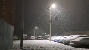 И снова снег# И снова здрасте снегу# Зима# 2 часа ночи# Гуляем#