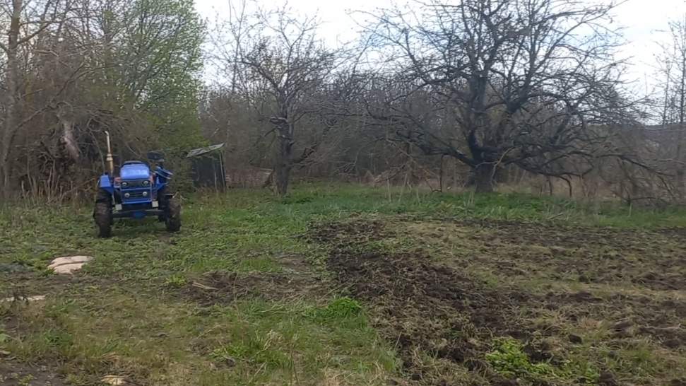 Главный Ресурс 1.13 Боронование. Подкормка чеснока, лука и теплицы. Посев донника белого + райграс.