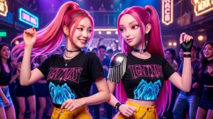 Танцевальный матч ОХОТНИКОВ на ДЕМОНОВ в стиле КПОП в РЕАЛЬНОЙ ЖИЗНИ 🎵