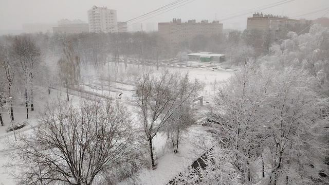 Зимний пейзаж конца Апреля. смотреть онлайн