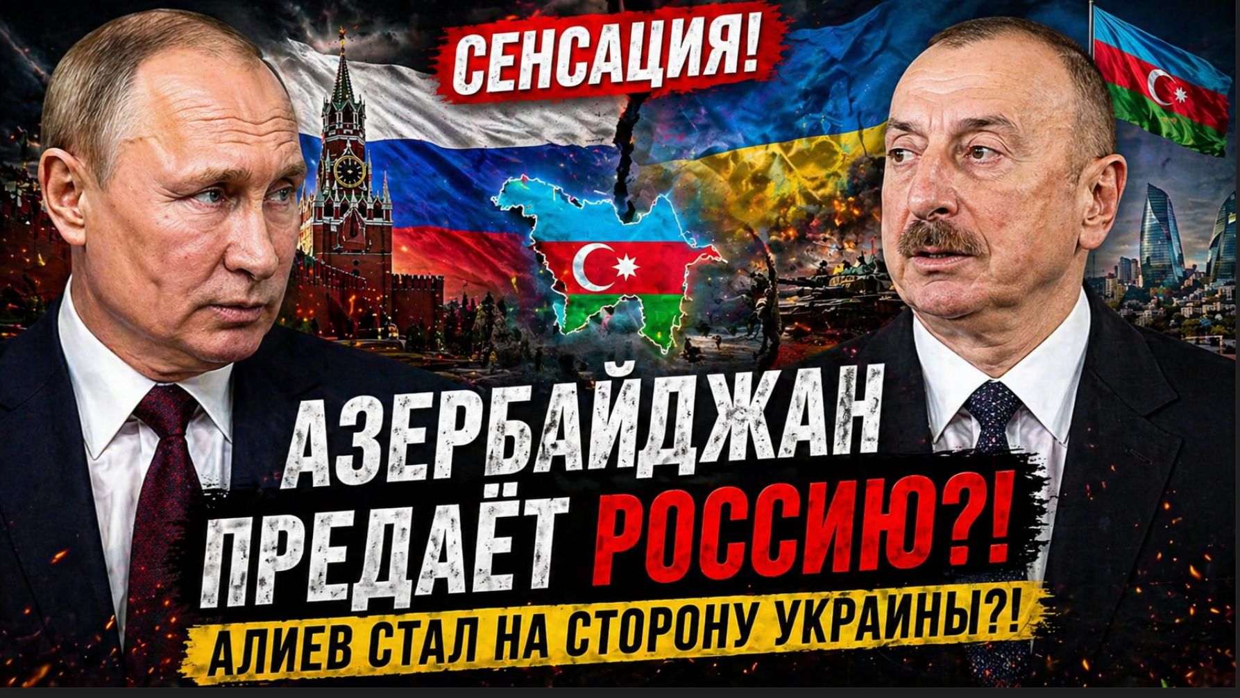 🔥 СЕНСАЦИЯ! АЗЕРБАЙДЖАН РАЗВОРАЧИВАЕТСЯ ОТ РОССИИ? ЧТО СКРЫВАЕТСЯ ЗА ЗАЯВЛЕНИЯМИ АЛИЕВА!