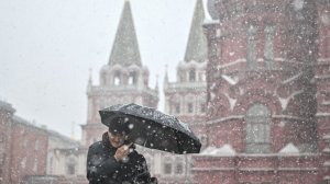 Мощный снегопад обрушился ночью на Москву и соседние регионы