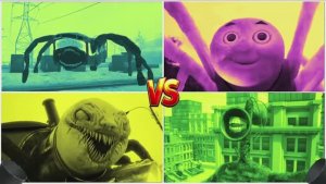 ЧУ-ЧУ ЧАРЛЬЗ ПРОТИВ СИРЕНОГОЛОВОГО И ПАРОВОЗИКА ТОМАСА под музыку COFFIN DANCE 😱 КТО ПОБЕДИТ?