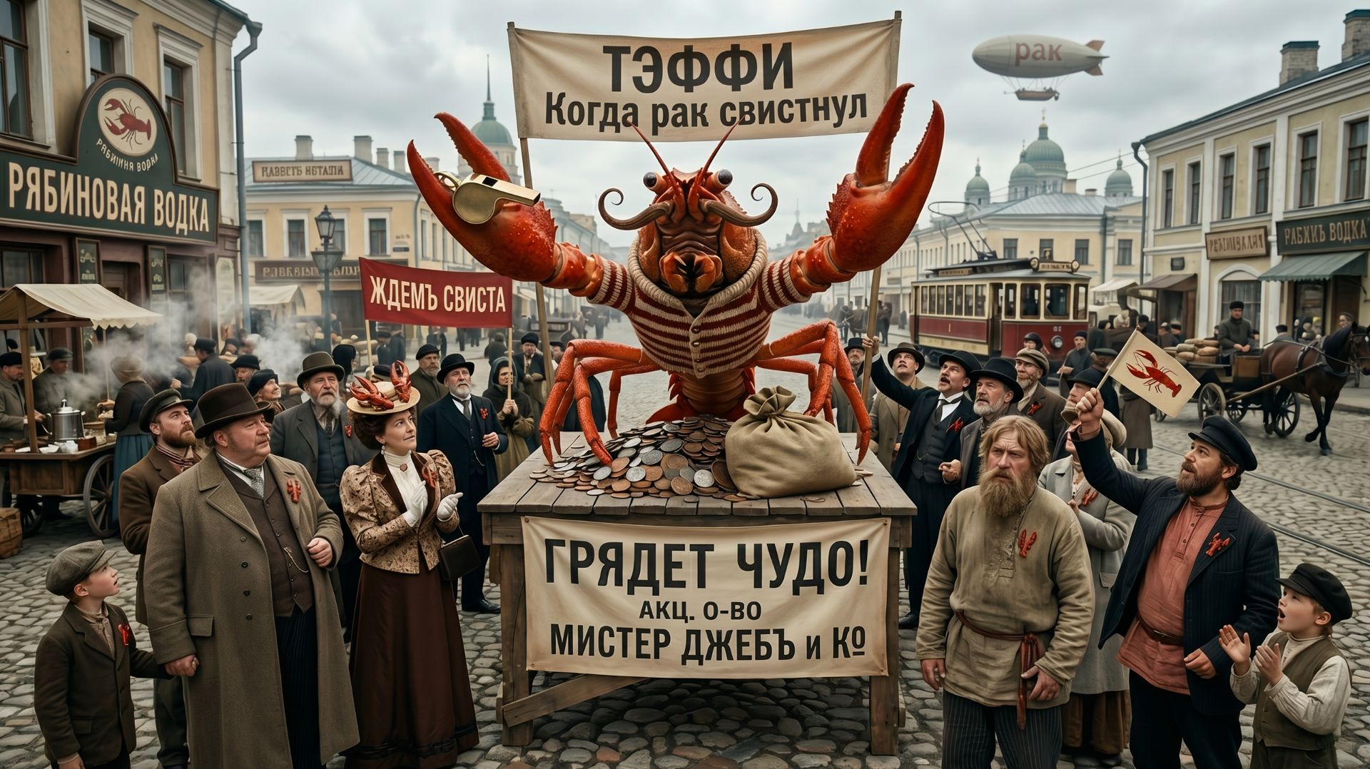 Тэффи — Когда рак свистнул | Ироничный шедевр о человеческой природе