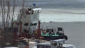 На Оби продолжается ледоход: в районе Колпашева ждут вскрытие реки