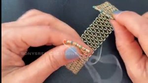 Браслет от Sonysree Creations Beading