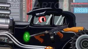 HYBRID MISSILE CONTAINER vs MEGA TANK Epic Cartoon Battle -  Tank Cartoon Battle