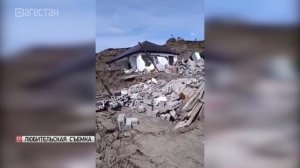 Оползень уничтожил жилой дом и ферму вблизи села Кули