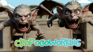 ГАРГУЛЬИ И ГОБЛИНЫ английская скороговорка