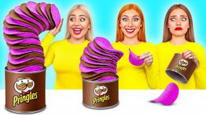 100 Слоев Еды Челлендж # Фантастические Лайфхаки с Едой от Bubba DO Challenge