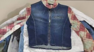 Лот 109 Джинсовки Женские Германия ЭКСТРА+1сорт 760р_кг 12кг 20ед