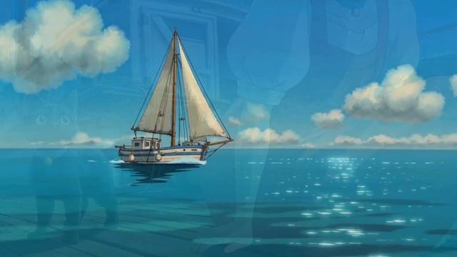 Girl Takes Her Cat on an Unexpected Voyage Meeting a Giant Whale Ghibli Style ASMR