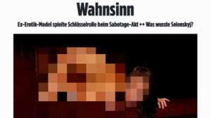 ‼️🇺🇦🔞 Позывной «Фрея»: бывшая эротическая модель из Киева может быть причастна к подрыву «Северны