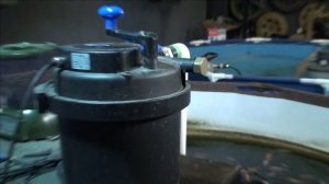 Пруд в гараже.Заказал барабанник.Ну и прочие новости