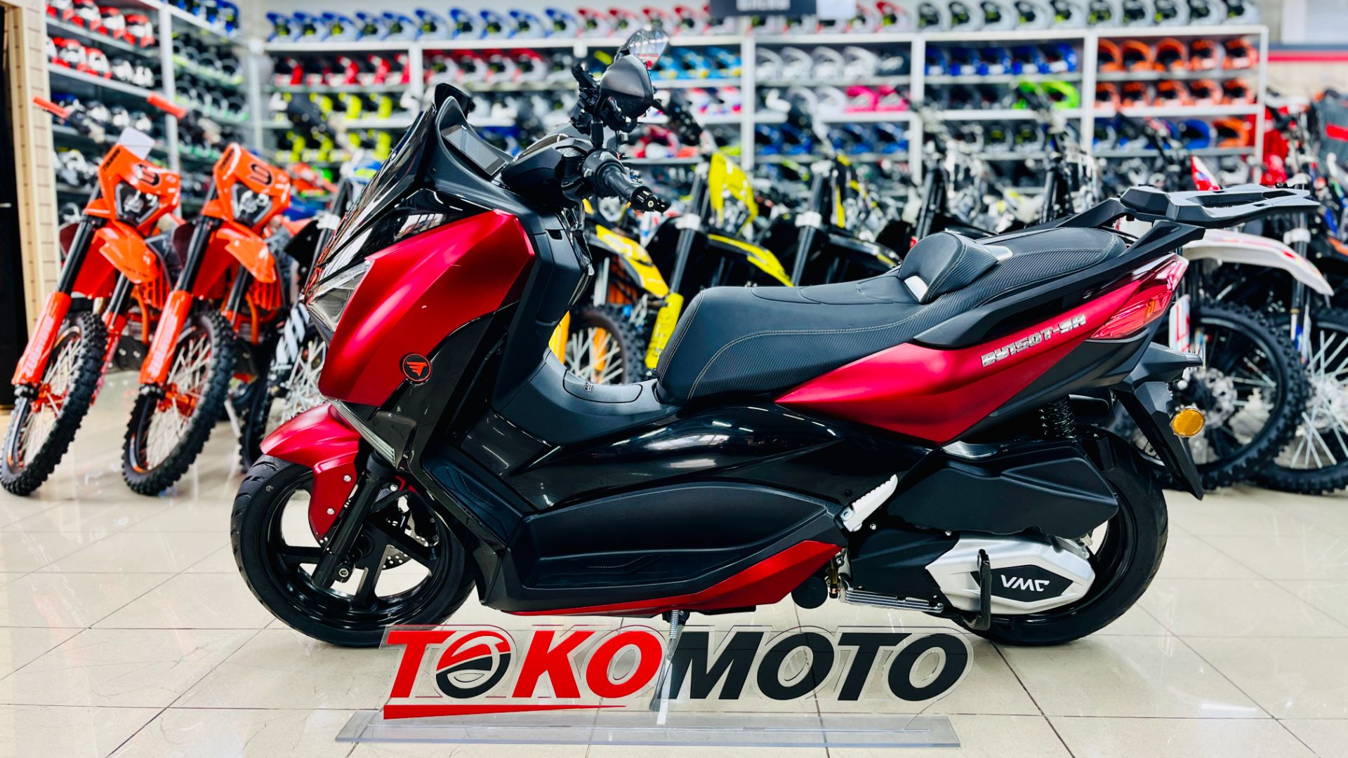 Скутер VMC XMAX BY150T-5A 149cc СЕРИЯ T2500, (ЭПТС) (1)
