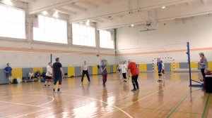 Волейбол ветераны 65+. Игра «Основа» vs «Дружба»